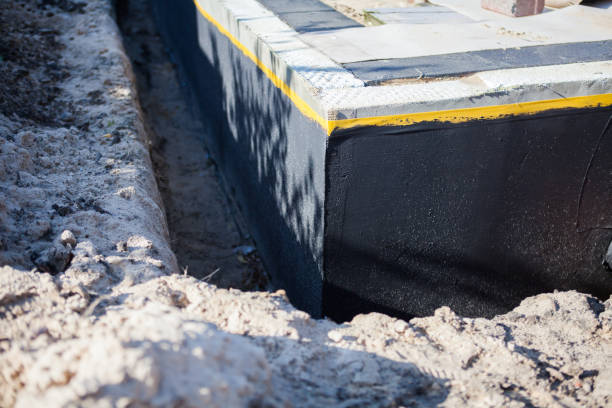 Residential Vapor Barrier Installation installation at a Lawrence, NY home by SJ Waterproofing Pros